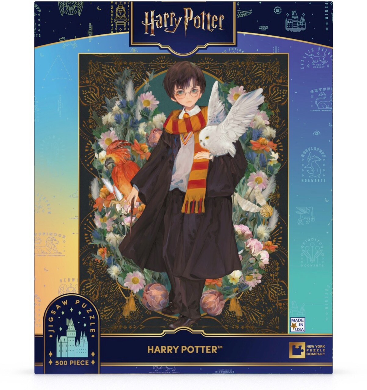 New York Puzzle Company Harry Potter 500 Piece Piece Jigsaw Puzzle